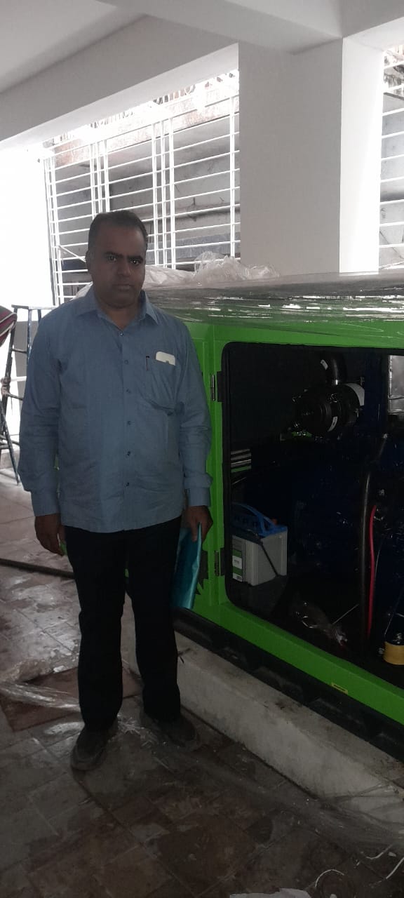 Revamp Power Solutions - Latest update - 10KVA Kirloskar Green DG Set installed at Deepanjali Nagar , Bangalore