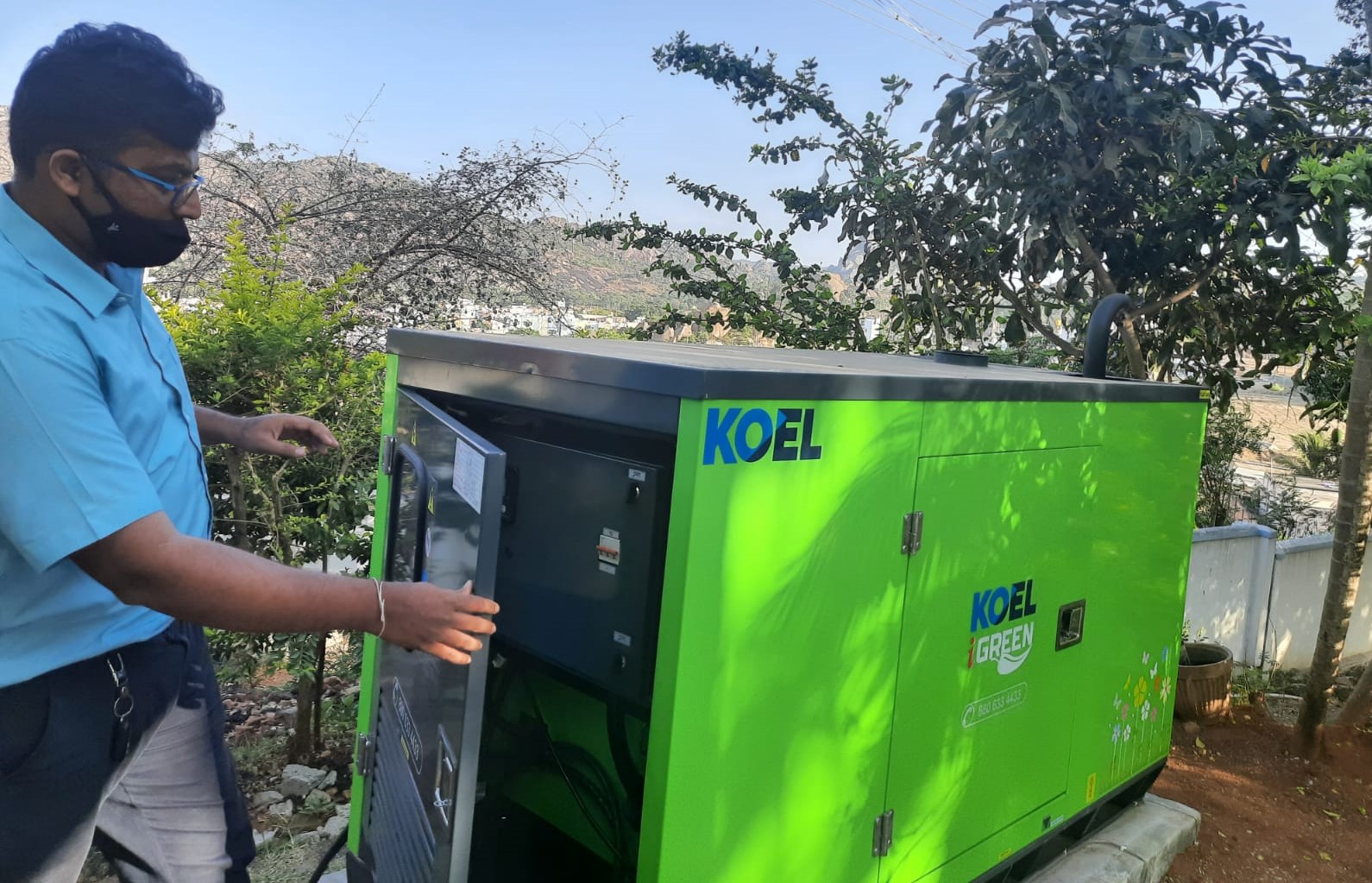 Revamp Power Solutions - Latest update - We have supplied KOEL Green 30KVA DG set at Whitefield Bangalore