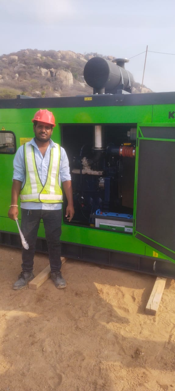 Revamp Power Solutions - Latest update - 125KVA Kirloskar Green DG Set installed at PEENYA  Bangalore