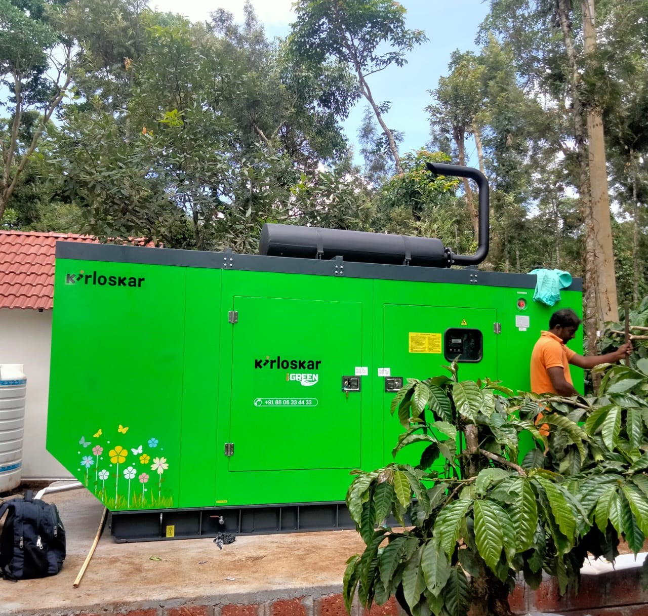 Revamp Power Solutions - Latest update - 35KVA DG Set Installed In Bangalore