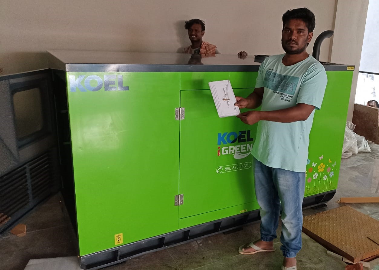 Revamp Power Solutions - Latest update - We have supplied KOEL Green 25KVA DG set at Malavalli Mandya