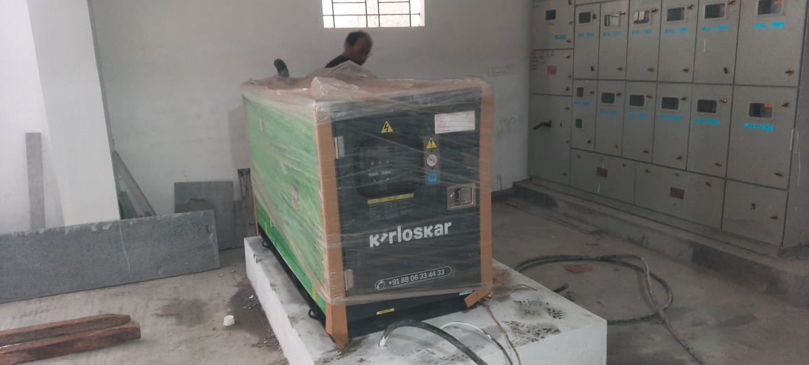 Revamp Power Solutions - Latest update - 15KVA Kirloskar Green DG Set installed at Avani , Kolar