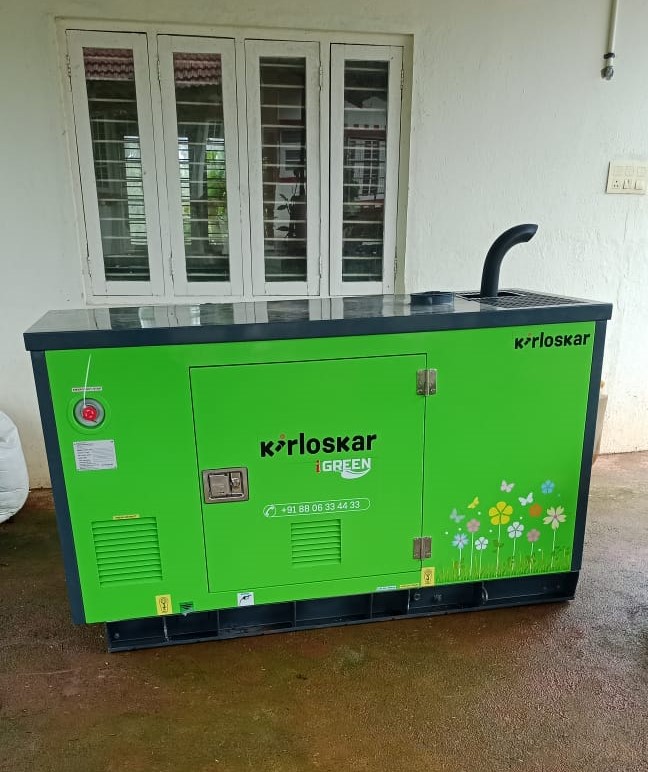 Revamp Power Solutions - Latest update - 15KVA DG Set installed at Vijayanagra