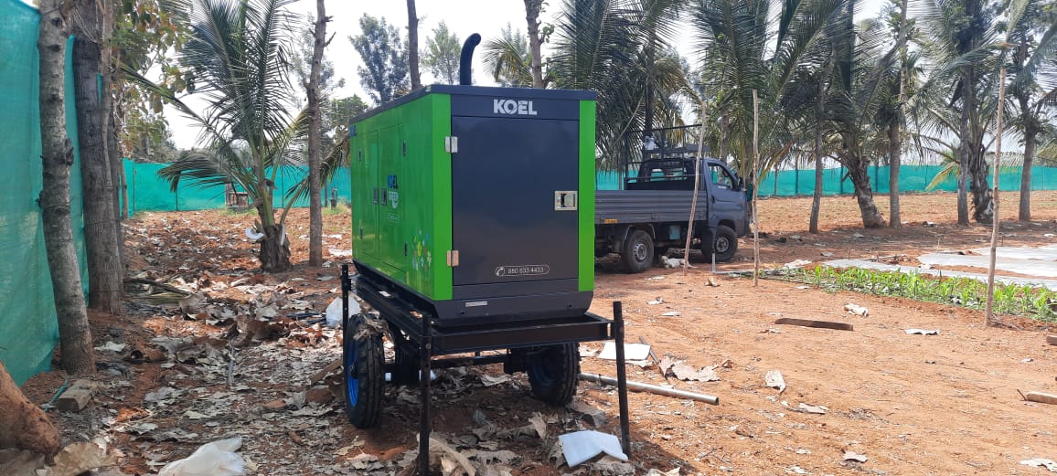 Revamp Power Solutions - Latest update - 15KVA DG Set installed at Bannergatta Road , Bangalore