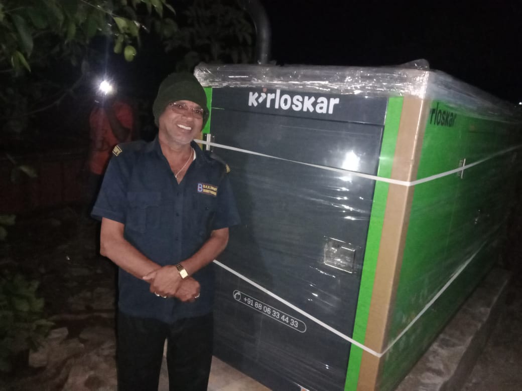 Revamp Power Solutions - Latest update - 15KVA DG Set installed at Frazer Town , Bangalore