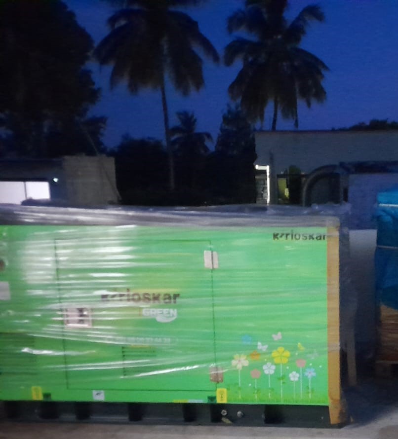 Revamp Power Solutions - Latest update - 35KVA DG Set installed at Mandya