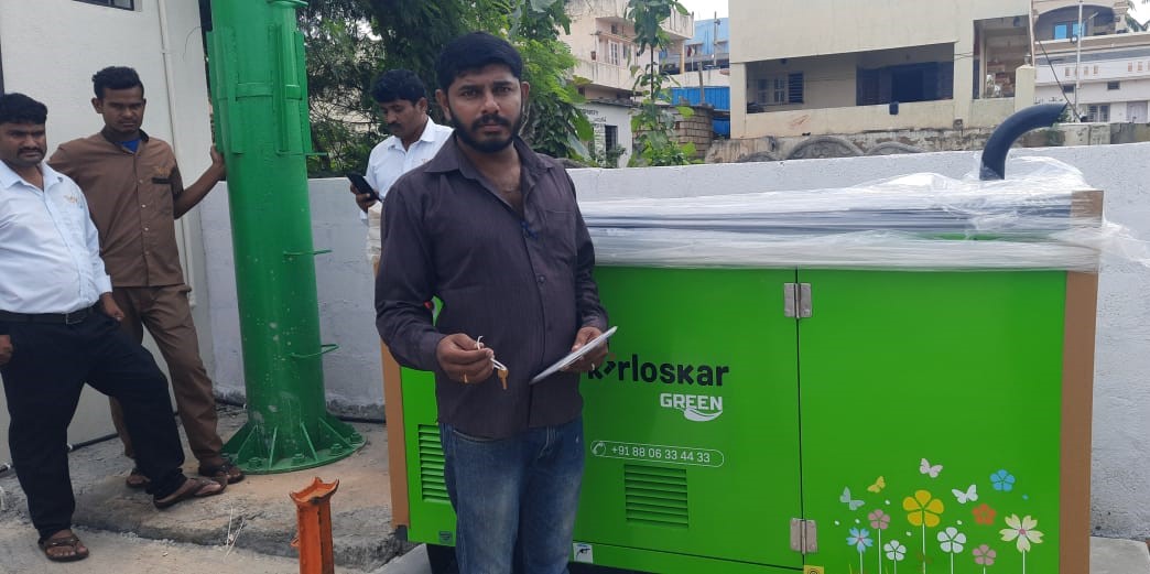 Revamp Power Solutions - Latest update - 35KVA DG Set installed at Bellandur Bangalore