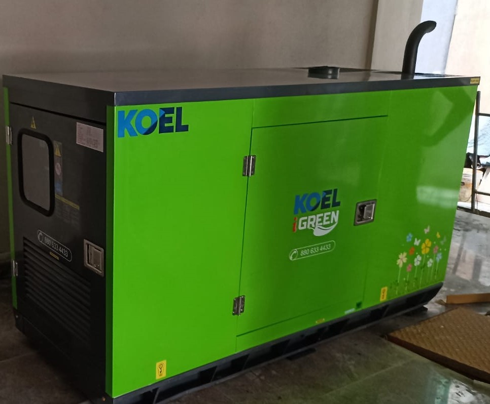 Revamp Power Solutions - Latest update - 25KVA DG Set installed at Hesarghatta Road