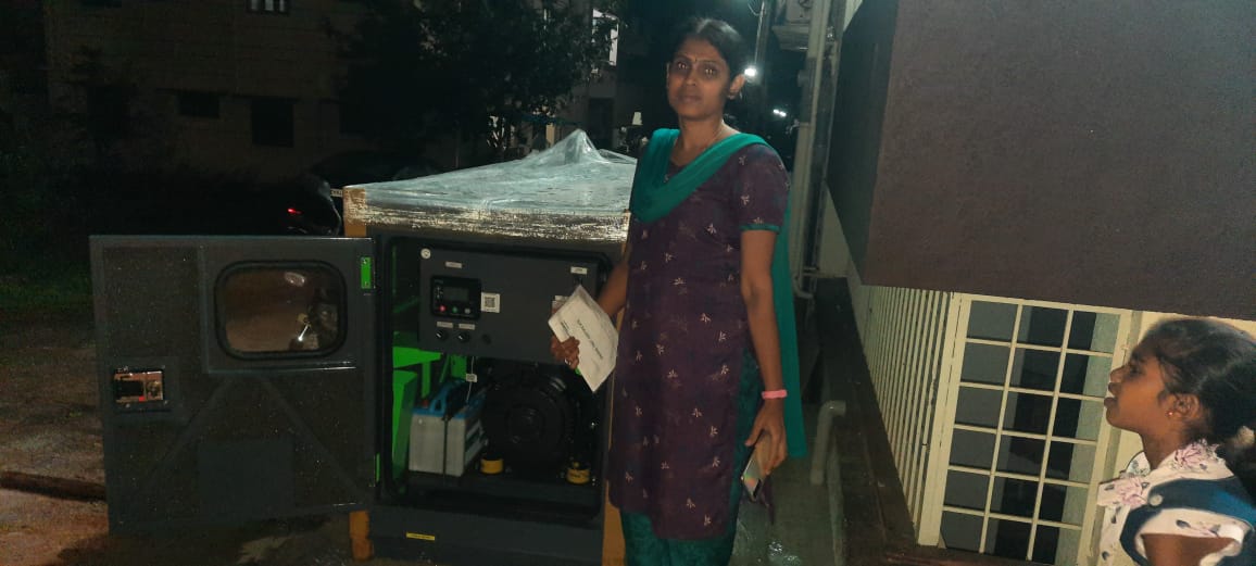 Revamp Power Solutions - Latest update - 15KVA DG Set installed at Hoskote , Bangalore