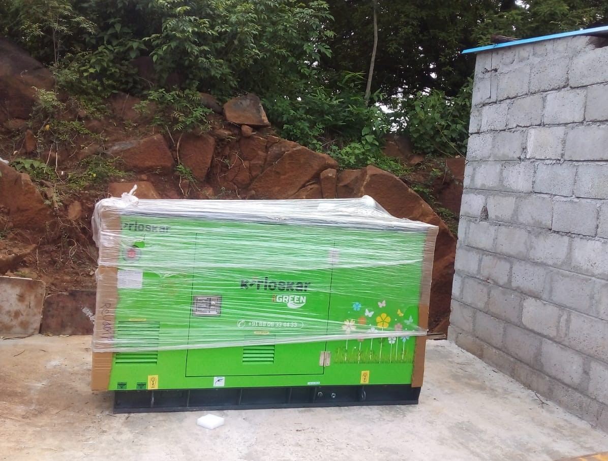 Revamp Power Solutions - Latest update - 15KVA DG Set installed at H B R LAYOUT