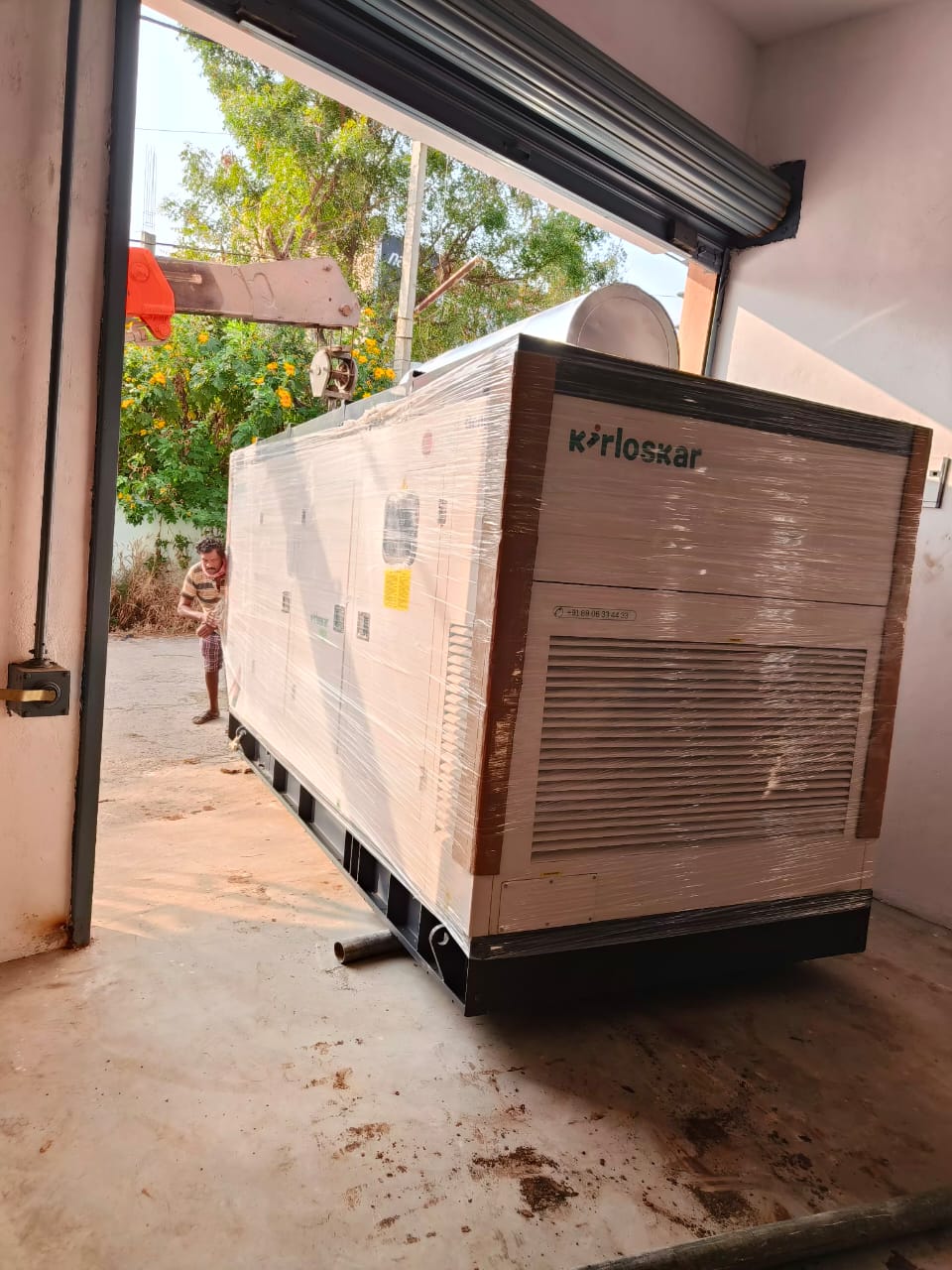 Revamp Power Solutions - Latest update - 160KVA Kirloskar Green DG Set installed at Magadi Main Road , Bangalore