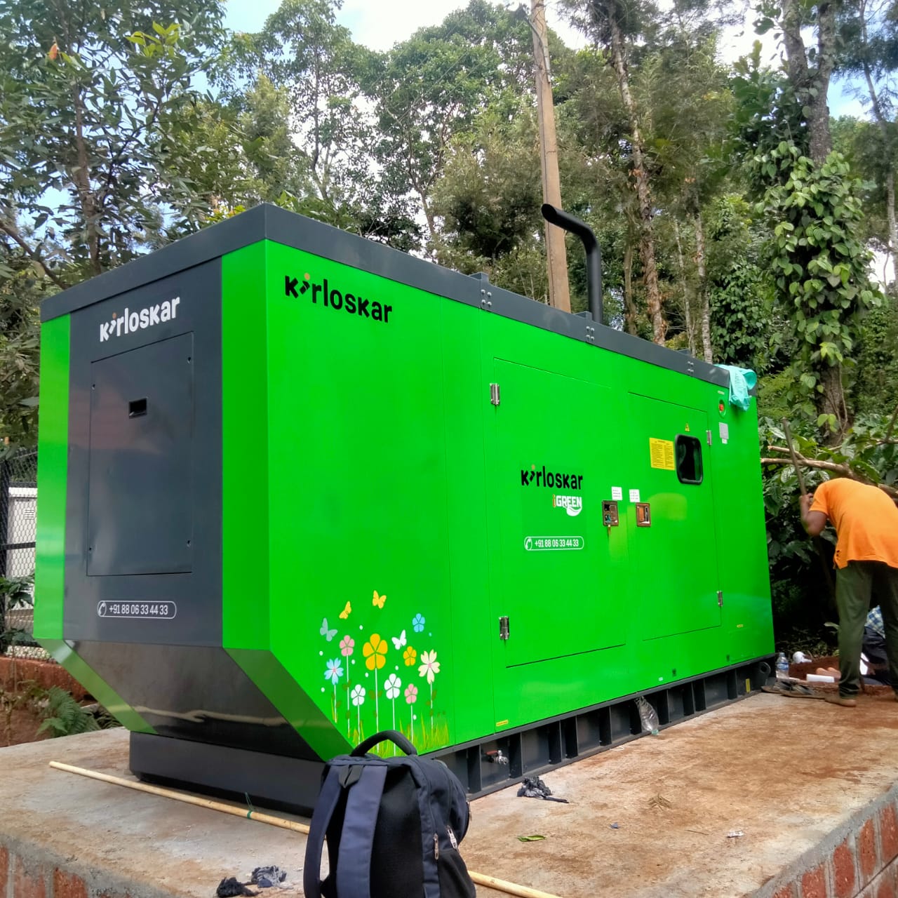 Revamp Power Solutions - Latest update - 200KVA DG Set installed at Adugodi , Bangalore