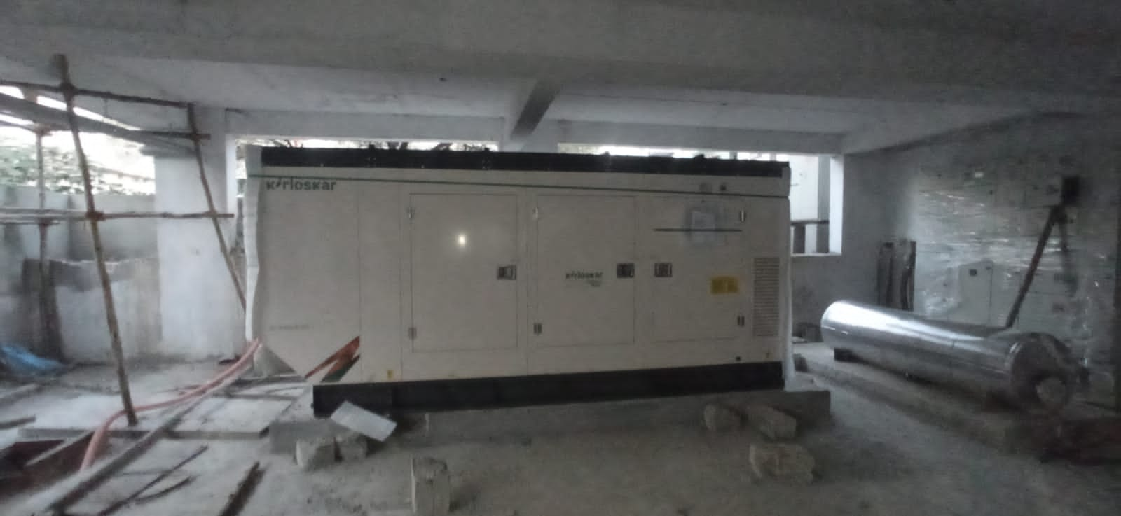 Revamp Power Solutions - Latest update - 200KVA Kirloskar Green DG Set installed at Herohalli , Bangalore