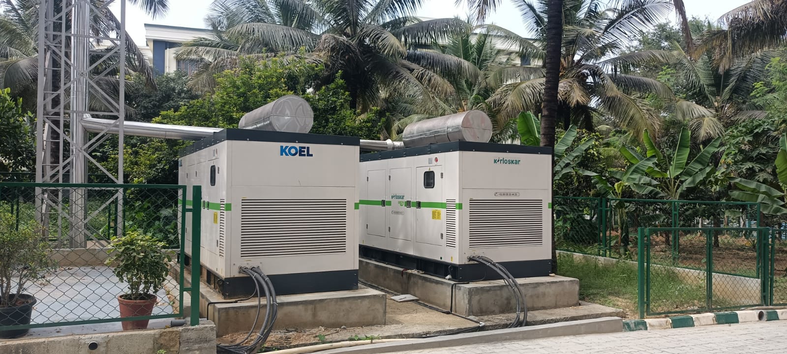 Revamp Power Solutions - Latest update - 200KVA Kirloskar Green DG Set installed at Kengeri , Bangalore