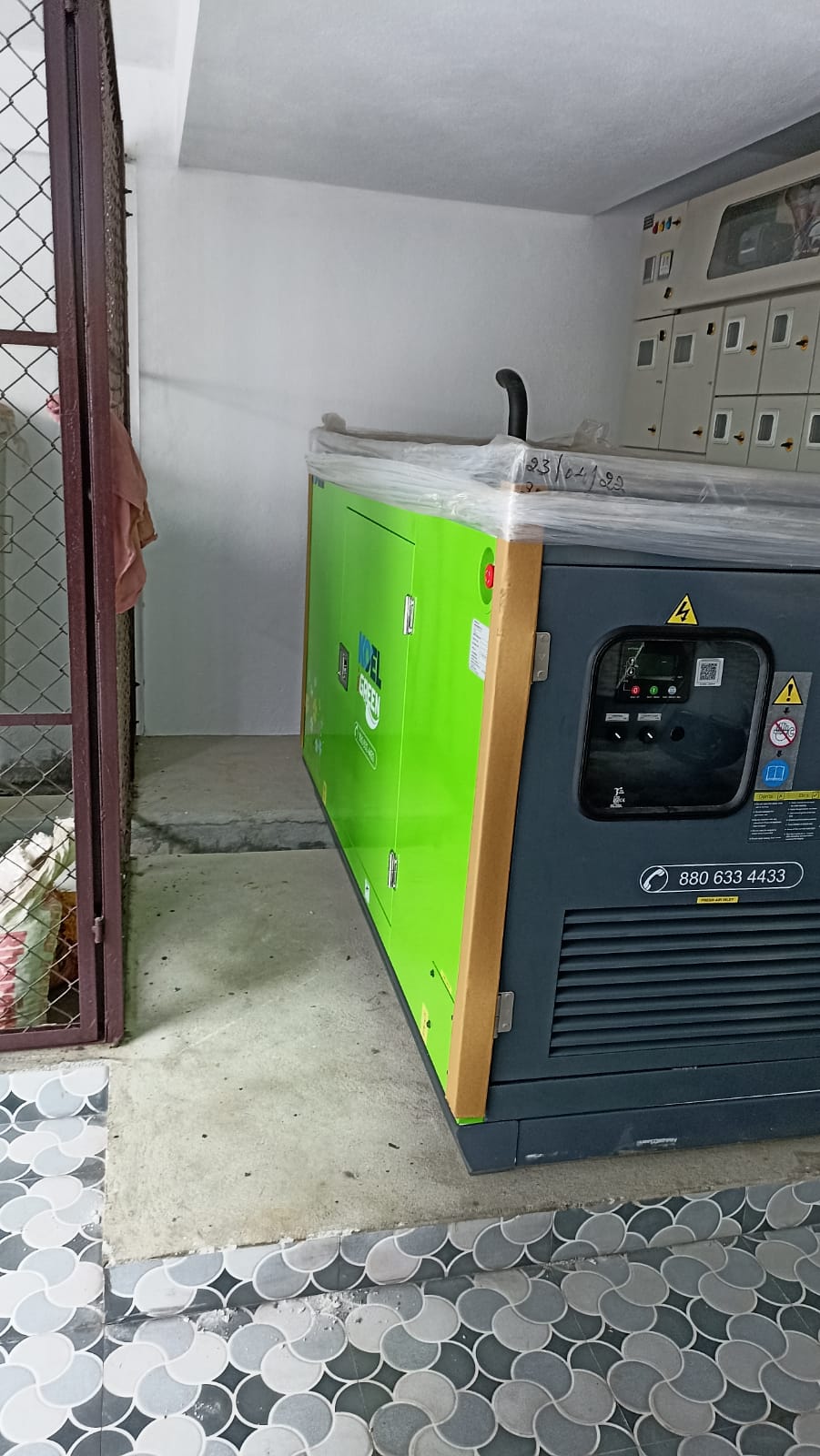 Revamp Power Solutions - Latest update - 20KVA DG Set installed at Shanti Nagar , Bangalore