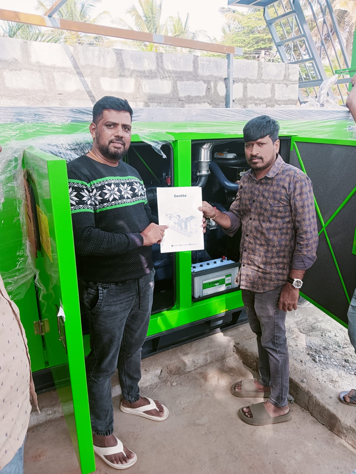 Revamp Power Solutions - Latest update - 25KVA Kirloskar Green DG Set Installed at Devanahalli , Bangalore