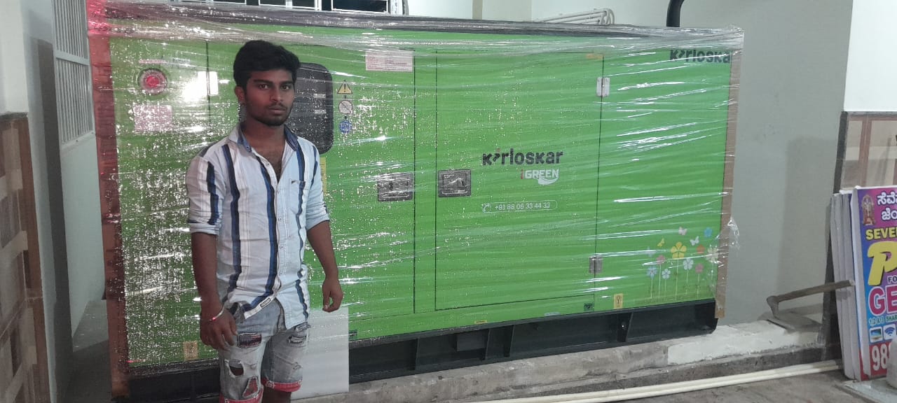 Revamp Power Solutions - Latest update - 400KVA DG Set installed at Bangalore