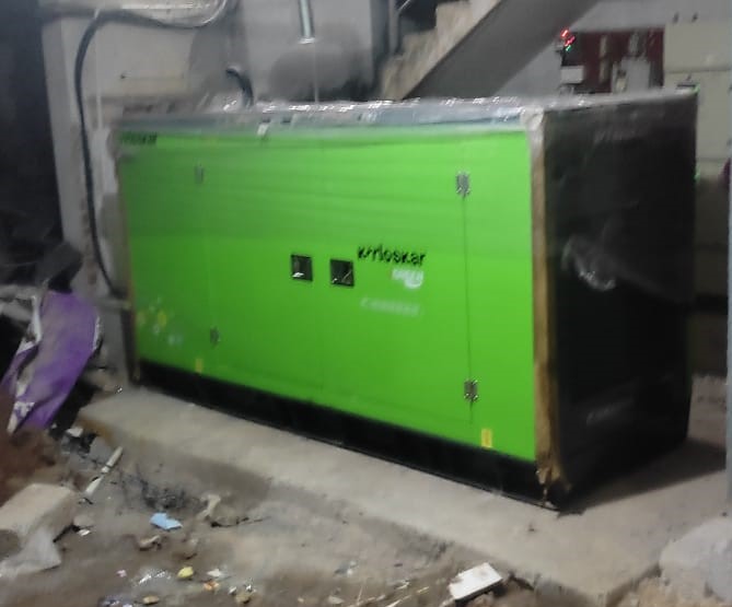 Revamp Power Solutions - Latest update - 25KVA DG Set installed at Hesarghatta Road