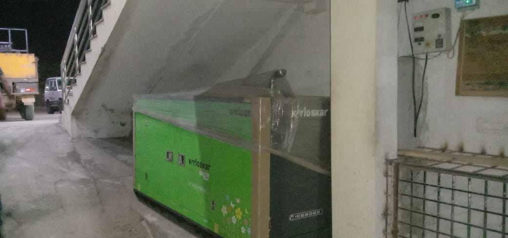 Revamp Power Solutions - Latest update - 25KVA Kirloskar Green DG Set installed at Basaweshwara Nagar, Bangalore