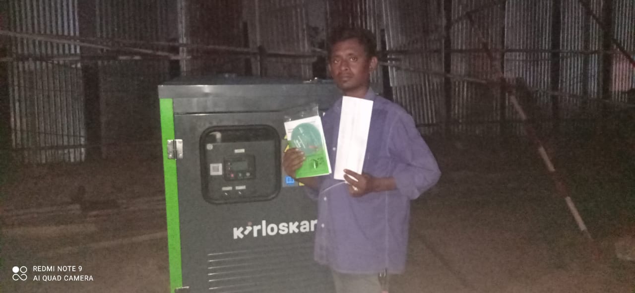 Revamp Power Solutions - Latest update - 25KVA DG Set installed at Devanahalli , Bangalore