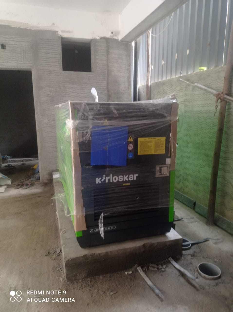 Revamp Power Solutions - Latest update - 30KVA Kirloskar Green DG Set installed at Maloor , Kolar