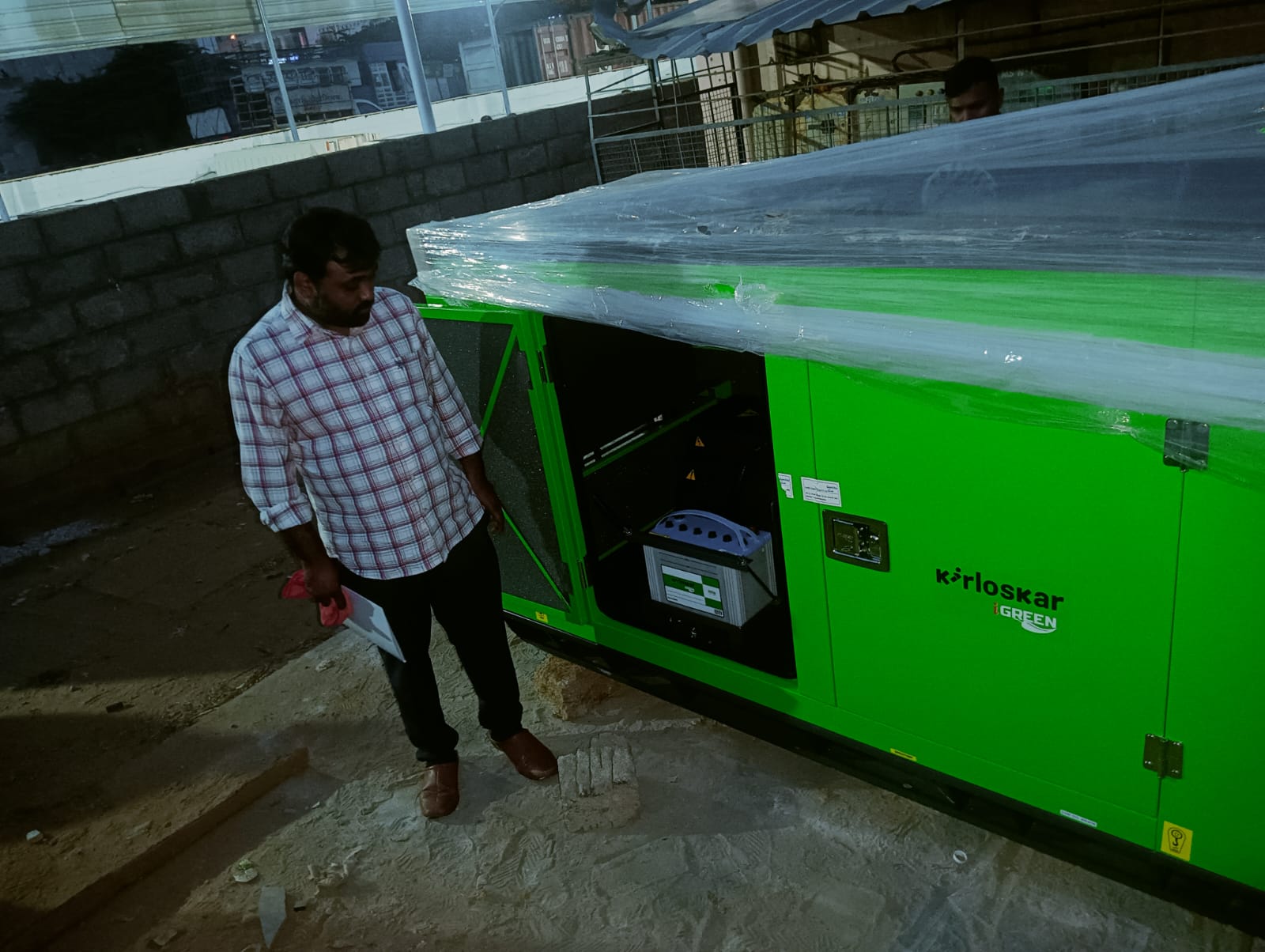 Revamp Power Solutions - Latest update - 30KVA Kirloskar Green DG Set Renatal at Nagarabhavi , Bangalore