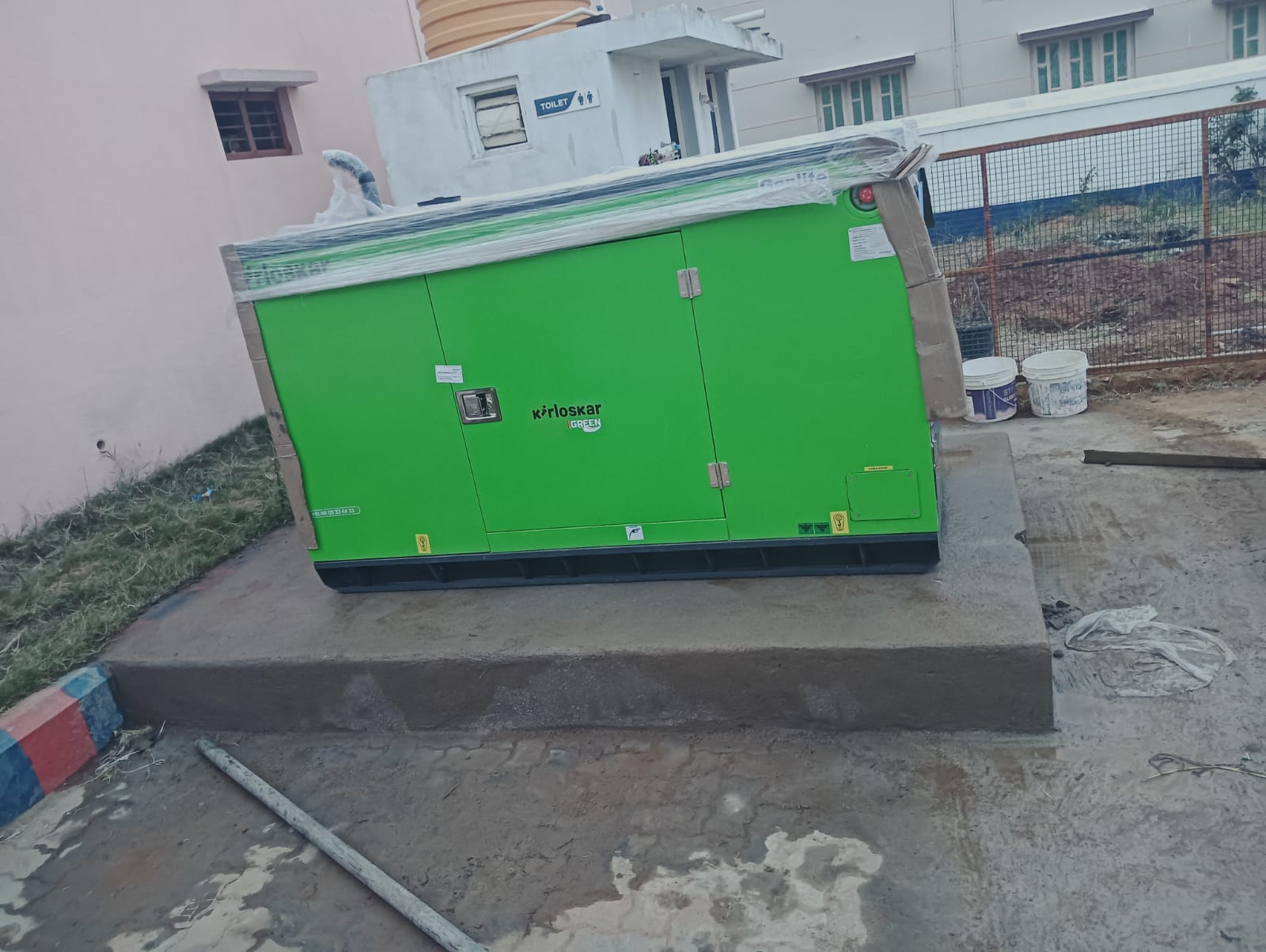 Revamp Power Solutions - Latest update - 30KVA Kirloskar Green DG Set installed at Nagasandra , Bangalore