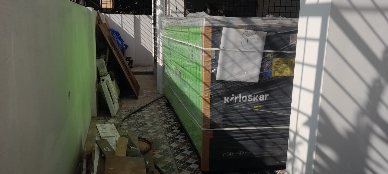 Revamp Power Solutions - Latest update - 30KVA Kirloskar Green DG Set installed at Kamalanagar , Bangalore