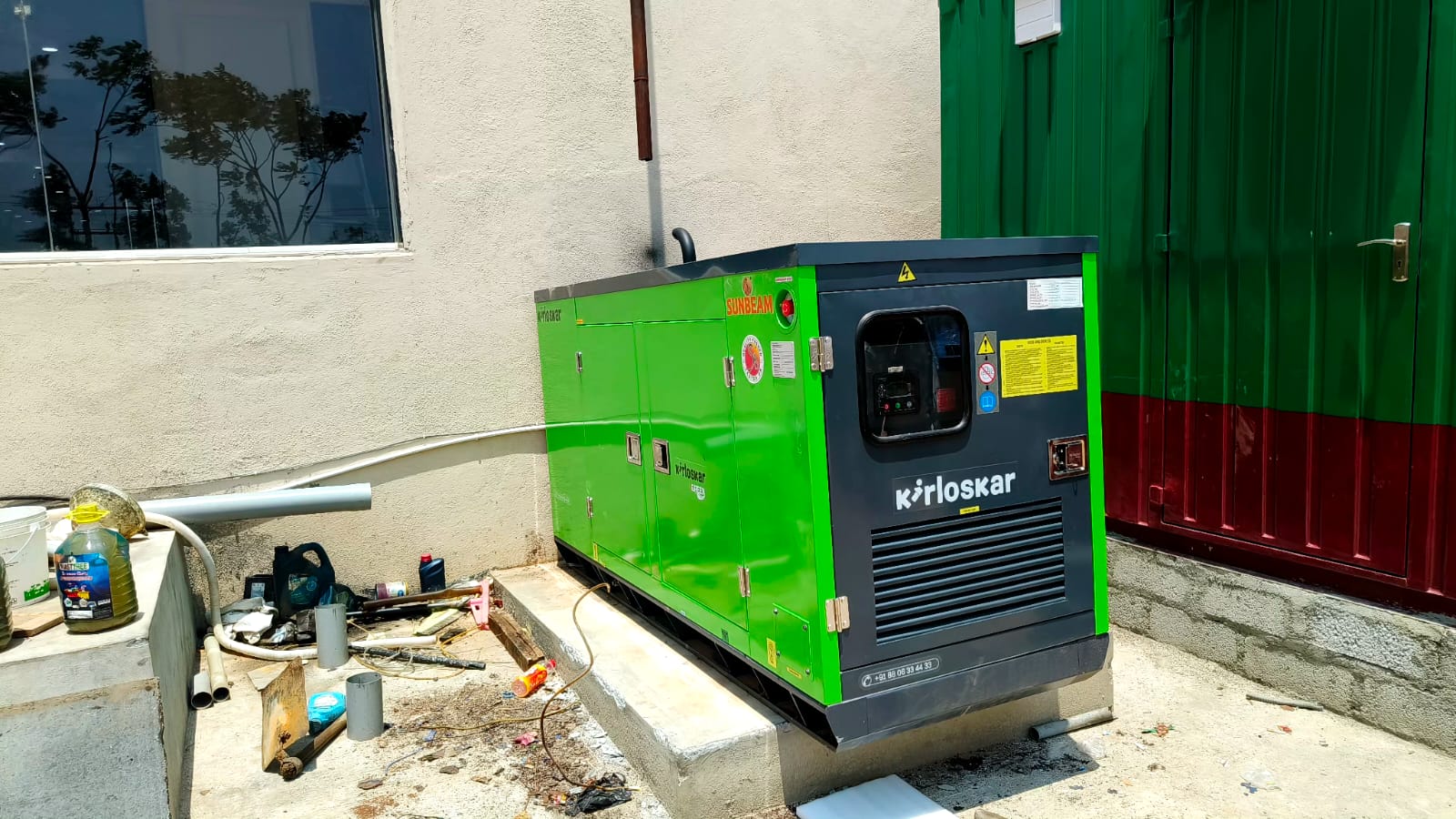 Revamp Power Solutions - Latest update - 35KVA Kirloskar Green DG Set Hiring at Shidlagatta , Chikkaballapur