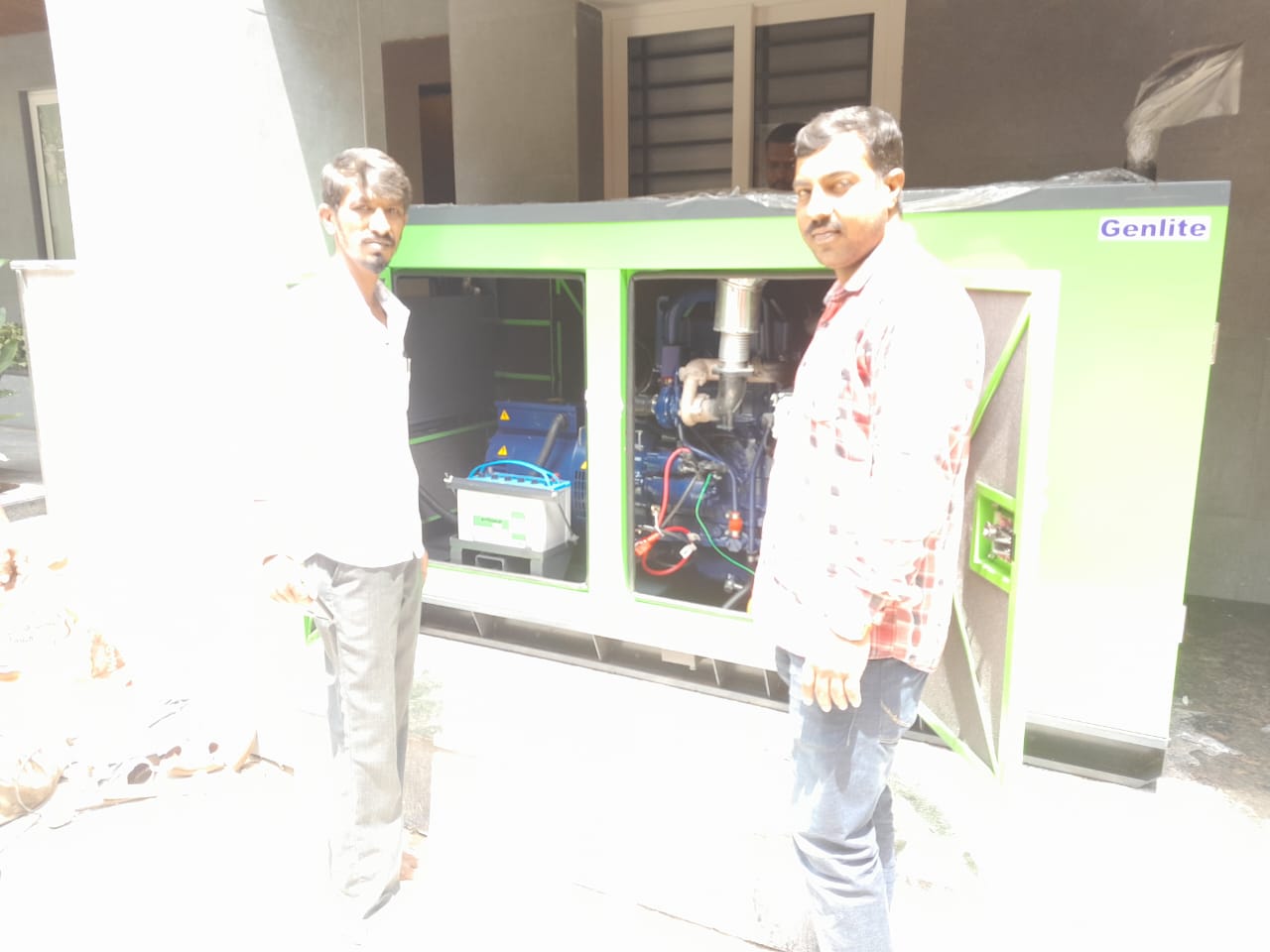 Revamp Power Solutions - Latest update - 35KVA Kirloskar Green DG Set installed at Shivananda Circle , Bangalore