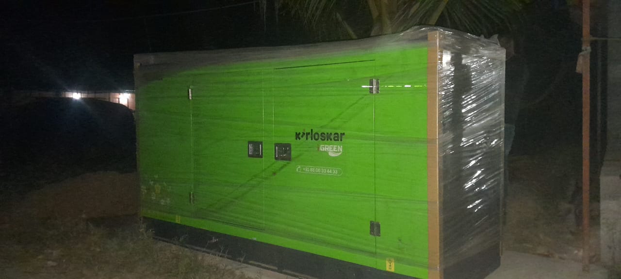 Revamp Power Solutions - Latest update - 35KVA Kirloskar Green DG Set installed at Mysore Road , Bangalore