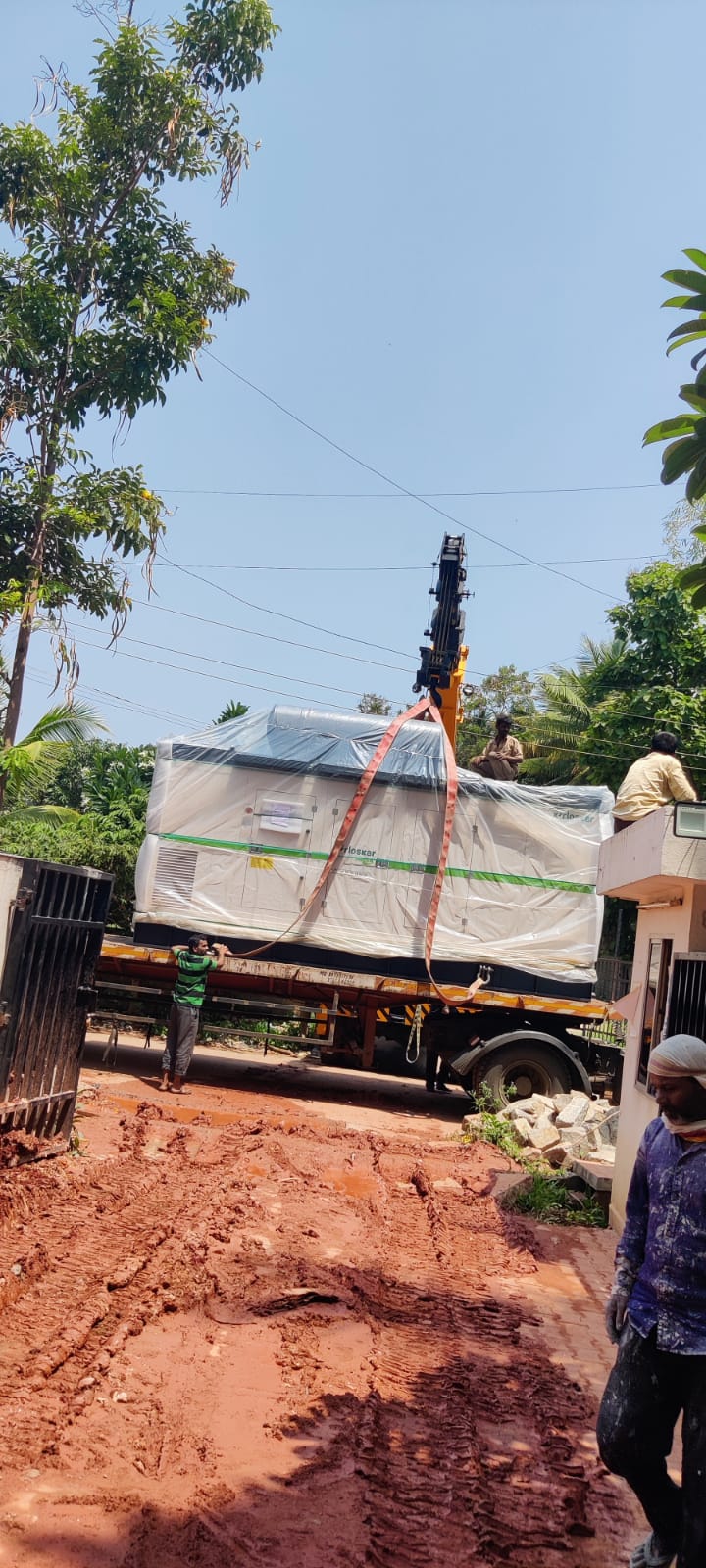 Revamp Power Solutions - Latest update - 400KVA DG Set installed at Bommanahalli , Bangalore