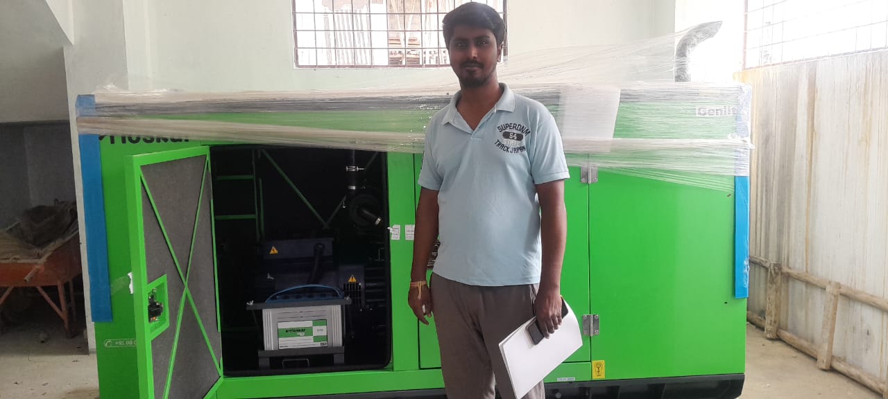 Revamp Power Solutions - Latest update - 40KVA Kirloskar Green DG Set Rented at Malleshwaram , Bangalore