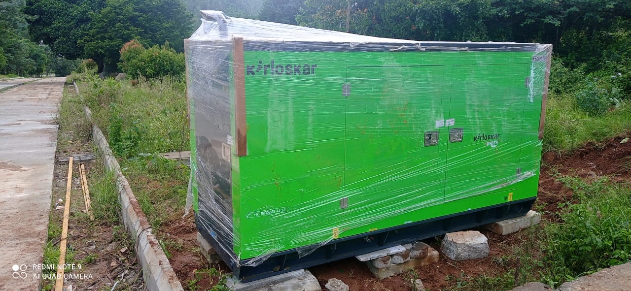 Revamp Power Solutions - Latest update - 40KVA Kirloskar Green DG Set installed at Ramohalli , Bangalore