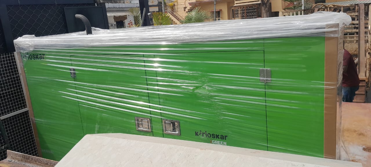 Revamp Power Solutions - Latest update - 40KVA Kirloskar Green DG Set installed at Jayanagar , Bangalore