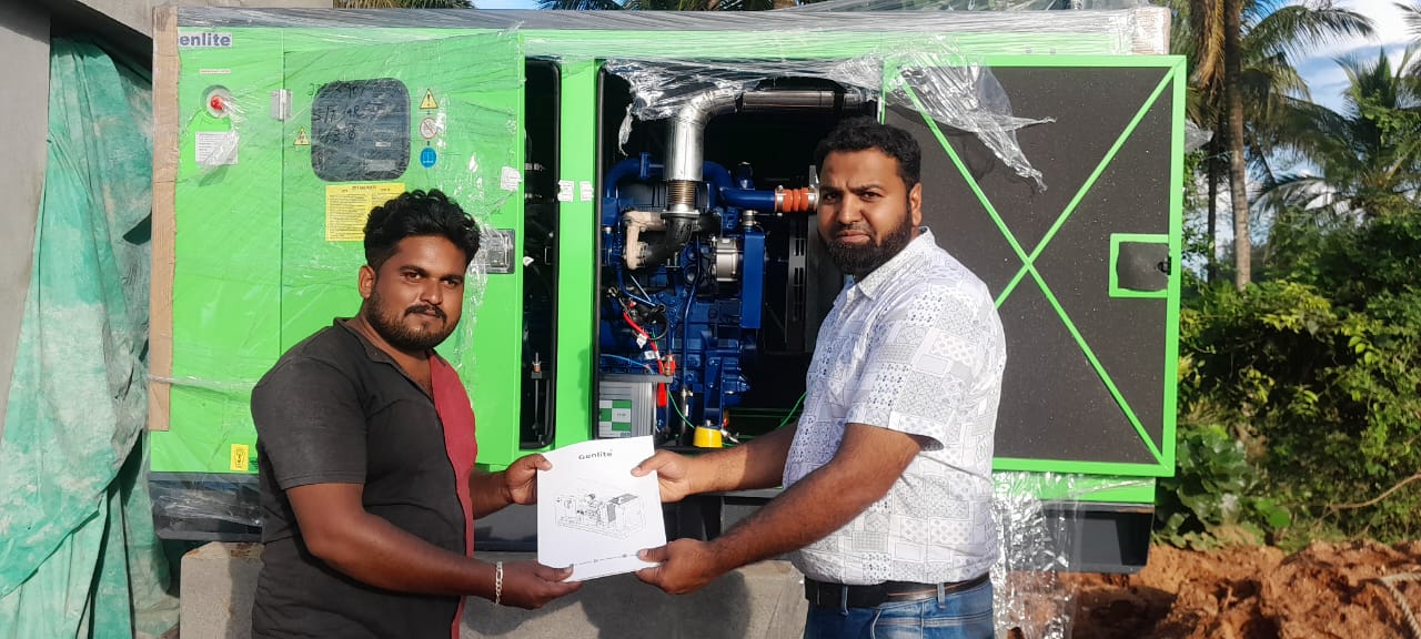 Revamp Power Solutions - Latest update - 45KVA Kirloskar Green DG Set installed at Hunsoor , Bangalore