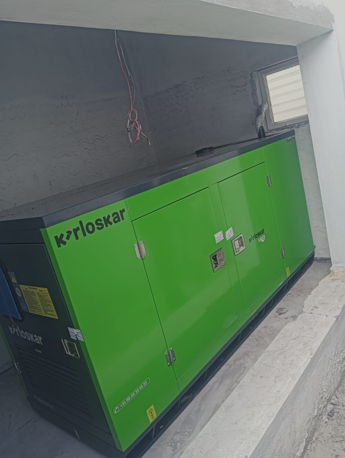 Revamp Power Solutions - Latest update - 45KVA Kirloskar Green DG Set Renatal at Nagarabhavi , Bangalore