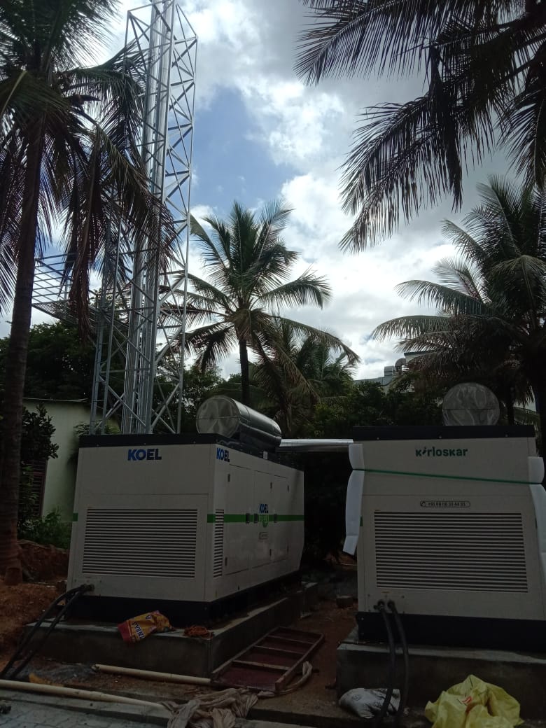 Revamp Power Solutions - Latest update - 500KVA Kirloskar Green DG Set installed at Peenya , Bangalore