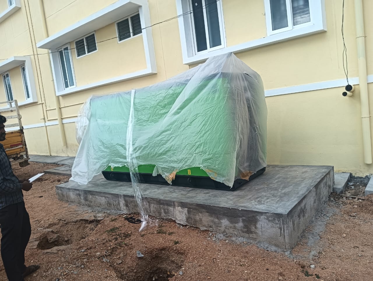 Revamp Power Solutions - Latest update - 58.5 KVA Kirloskar Green DG Set Installed at HOSADURGA , Bangalore