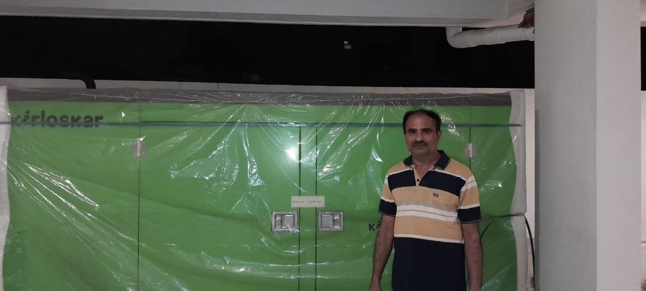 Revamp Power Solutions - Latest update - 62.5KVA Kirloskar Green DG Set installed at Harlur , Bangalore