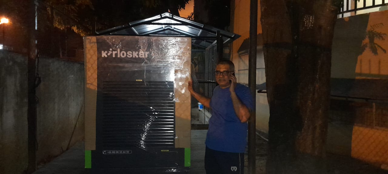 Revamp Power Solutions - Latest update - 62.5KVA Kirloskar Green DG Set installed at Kanakapura , Ramanagara