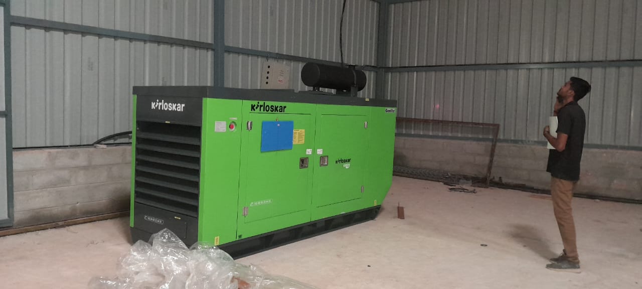 Revamp Power Solutions - Latest update - 62.5KVA Kirloskar Green DG Set installed at Rama Mandira  , Bangalore