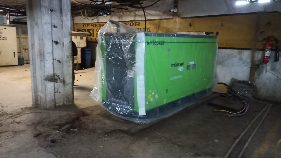 Revamp Power Solutions - Latest update - 82.5KVA Kirloskar Green DG Set installed at Hoskote , Bangalore