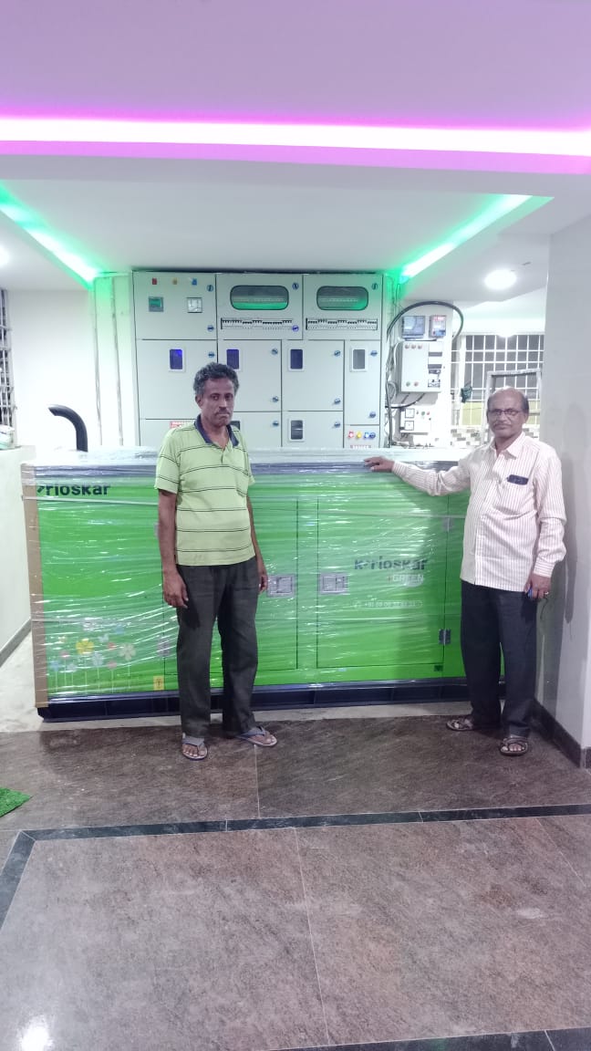 Revamp Power Solutions - Latest update - 82.5KVA DG Set installed at Padmanabhanagar , Bangalore