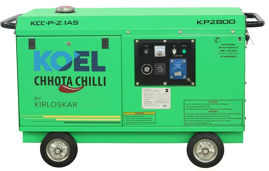 Revamp Power Solutions - Latest update - KOEL Chhota Chilli Diesel Generator. 40 KVA – 125 KVA In Bangalore