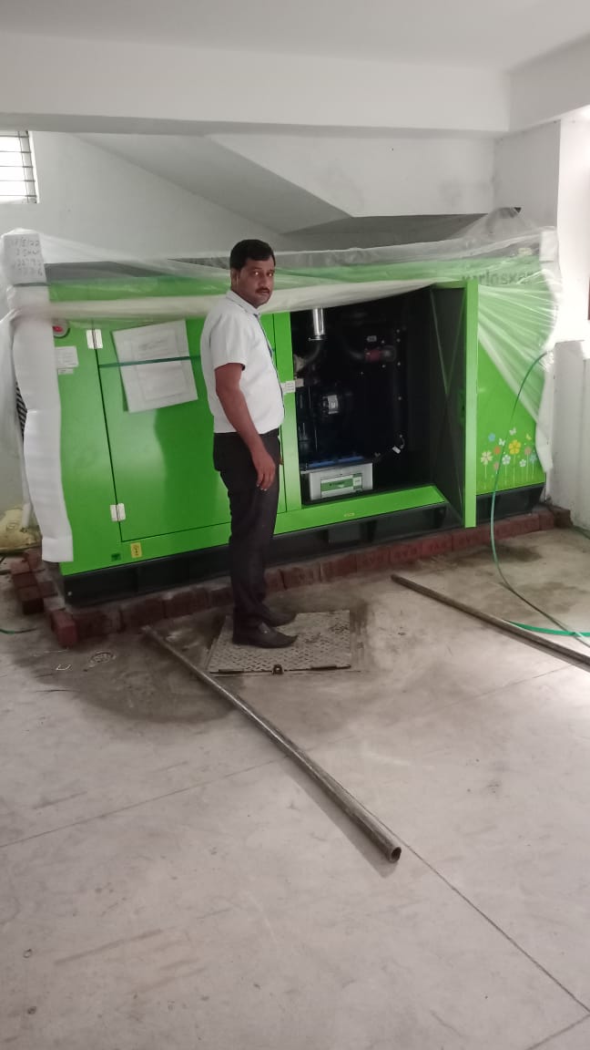 Revamp Power Solutions - Latest update - 62.5KVA DG Set installed at Girinagar , Bangalore