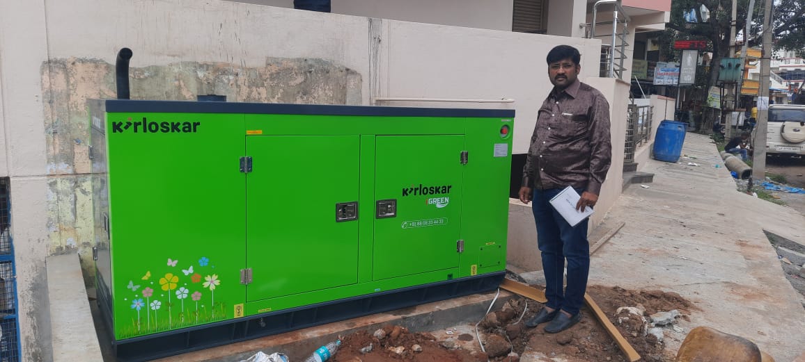 Revamp Power Solutions - Latest update - 30KVA DG Set installed at Nelamangala , Bangalore