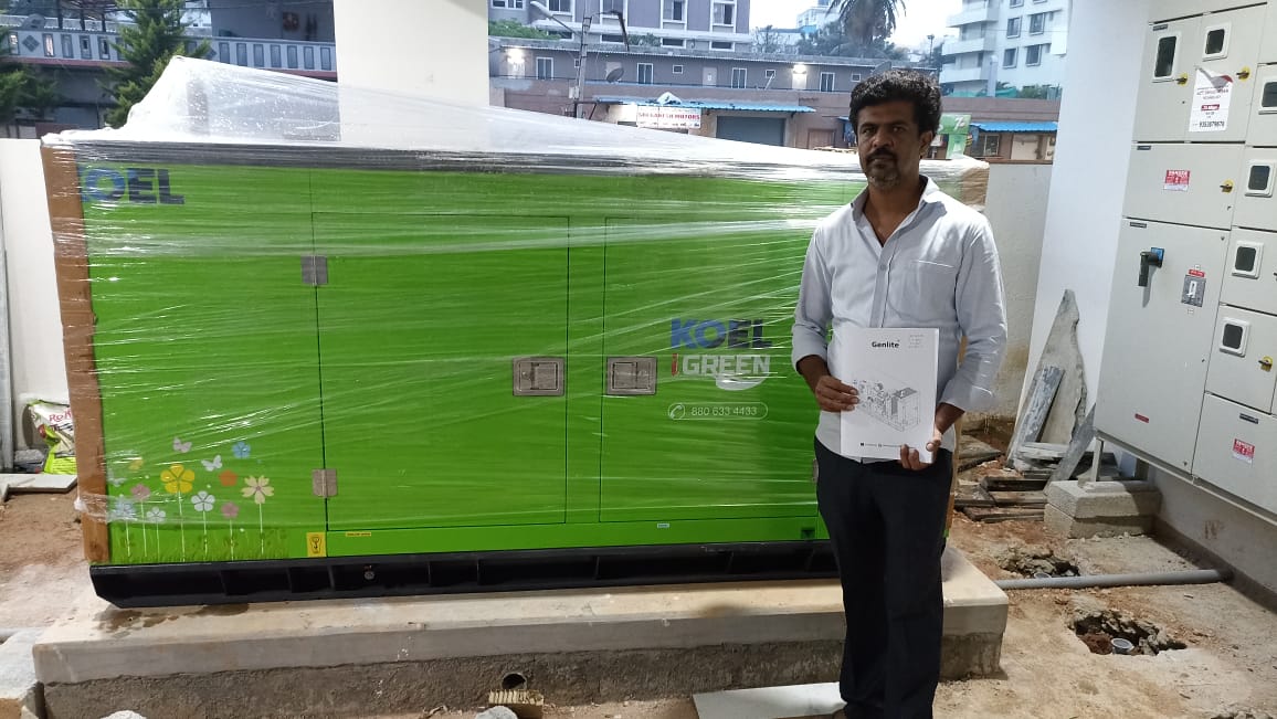 Revamp Power Solutions - Latest update - 35KVA DG Set installed at Bellandur Bangalore