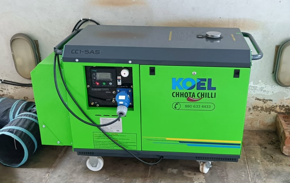 Revamp Power Solutions - Latest update - 5KVA Chhota Chilli DG Set installed at Sarjapur Road Bangalore