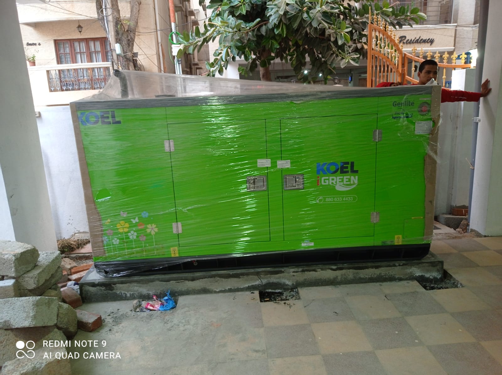 Revamp Power Solutions - Latest update - 35KVA DG Set installed at Cooke Town Bangalore